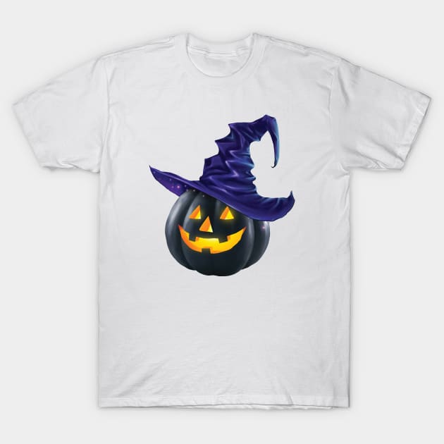 Halloween Witch Jack T-Shirt by Roadkill Creations